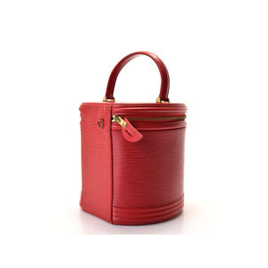 Louis Vuitton Epi Cannes red bag